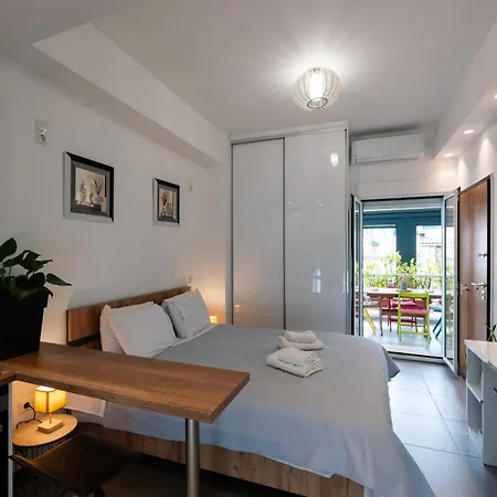 Modern Studio Apartment A Atena Exterior foto